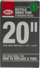 Bell 20 Inch Universal Inner Bicycle Bike Tube 1.75 Inch to 2.25 Inch - 2 pack