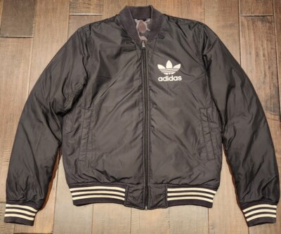 Adidas Originals Men's Camo Trefoil Reversible Bomber Jacket