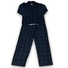 CASUAL TIME - Men's Two Piece Pressed Micropolar Notched Collar Pajama Set