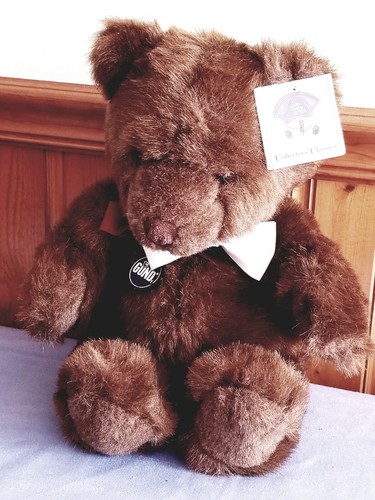 Gund Ltd Ed Collectors Classic Chocolate Truffle Plush Bear w/Tags Brown 1983 - Picture 3 of 9
