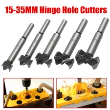 15-35mm Forstner Bit Woodworking Wood Drill Opener Hole Boring Hinge Saw Cutter