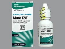Bausch  Lomb Muro 128 Sodium Chloride Hypertonicity Ophthalmic Solution 2 15 M