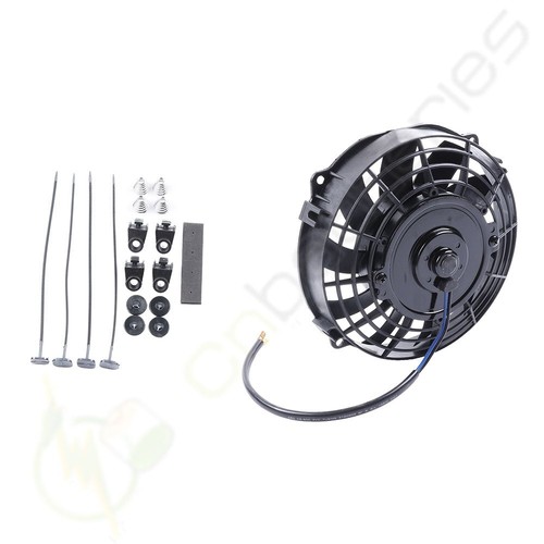2X Universal 7" Inch Radiator Condenser Cooling Fan For Subaru Legacy WRX STI - 第 12/12 張圖片
