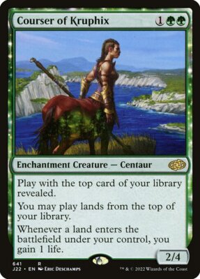 mtg jumpstart 2022 most expensive cards Courser of Kruphix MTG Jumpstart 2022 Rare NM x1 - Magic Card