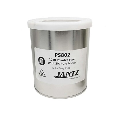 1080 / 2% Nickel 15n20 POWDER STEEL 5 POUND Metal CAN CANNISTER DAMASCUS 4600