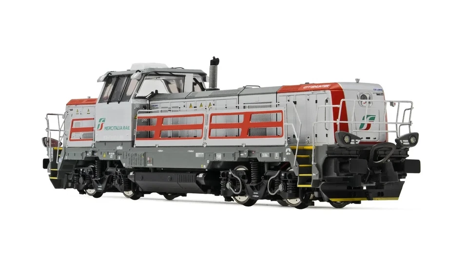 Rivarossi Hr2900s Effishunter 1000 Mercitalia Rail, Aluminum Livery, DCC Sound - Image 2 of 4