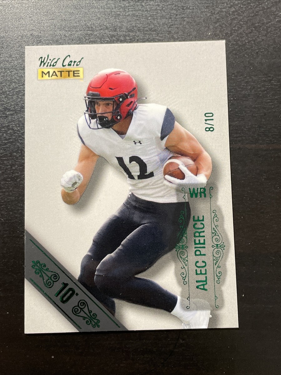 Football Card -- 2022 Wild Card Matte Stripe Parallel #MB-3 Alec