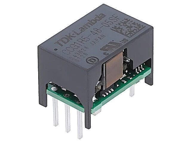 CCG1R5-48-05SF Wandler: DC/DC 1,5W UEing: 18-76VDC UAusg: 5VDC IAusg: 300mA THT - Bild 1 von 1