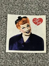 Rare Vintage Sticky Pix “I Love Lucy” Sticker Sheet