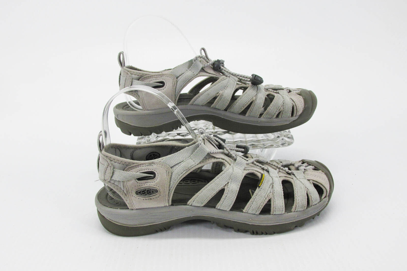 Scarpe sandali donna Keen Whisper taglia 8M grigie sportive sportive usate vq