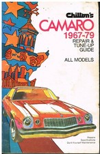 CHEVROLET CAMARO 230 250 & V8 302 305 307 327 350 396 402 1967-79 REPAIR MANUAL