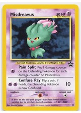 Pokemon Misdreavus Wizards Black Star Promos 39/53 Common Normal on eBay