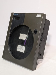 Honeywell DR4500 DR45A1 circular chart recorder, 120/240VAC, corner damaged