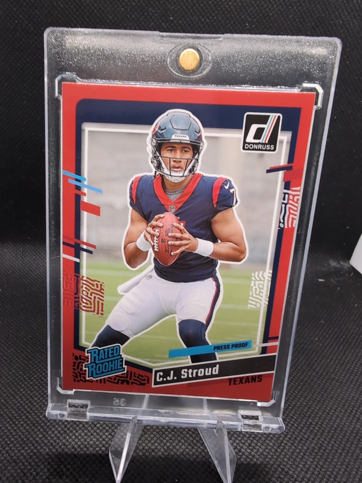 2023 Panini Donruss - Rated Rookie C.J. Stroud #339 Press Proof Red (RC)