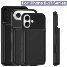 Battery Charger Case Fast Charging Cover Power Bank For iPhone17 16 15 14 13 12