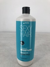 Sexy Hair I Want Moisture Moisturizing Shampoo 33.8oz - NEW 0.89 per fl oz