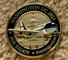 2021 Joseph R. BIDEN CHALLENGE COIN  2 in USA Capitol Building inauguration