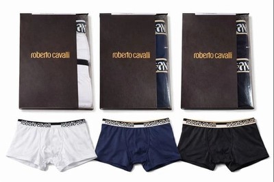 Roberto Cavalli Boxer Briefs Men's 6 Pack Cotton Stretch Premium