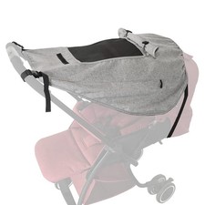 Pram Sunshade Sun Cover, Shade Stroller for 70cm length,78cm wide, Grey