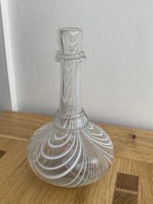 Nailsea Victorian Glass Carafe/Decanter