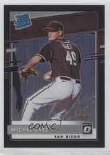 2020 Panini Donruss Optic Rated Rookies Black Prizm 22/25 Michel Baez #83 7qt