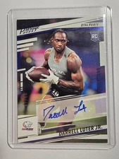 2023 Chronicles Prestige Draft Picks Darrell Luter Jr Auto Blue Xtra Points /49