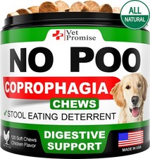 No Poo Chews for Dogs - Advanced Coprophagia Stool Eating Deterrent for Dogs ...