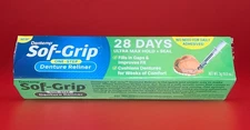 Dentemp Sof-Grip One-Step Denture Reliner, 0.11 Oz (3g) New in box