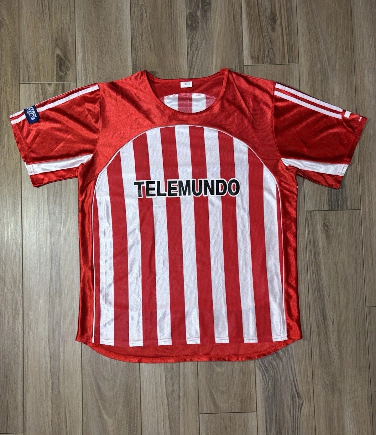 Vintage Chivas Telemundo Futbol Estelar Soccer Futbol Jersey Size XL