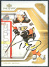 Trevor Zegras MVP Watch ROOKIE Silver Foil Auto #100 '21-22 MVP Hockey RAW NM/M+