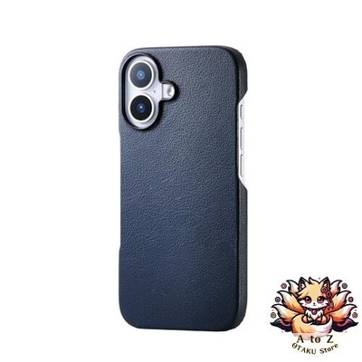 NEW ELECOM iPhone 17 Case Soft Leather and Polycarbonate Lightweight Brushed