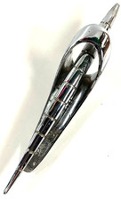 Vtg 1957 Studebaker Bullet Hood Ornament 1314741 Chrome Hot Rod