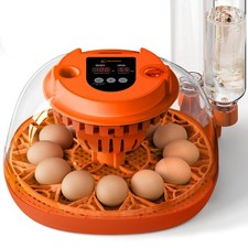 12 Egg Incubator with Automatic Turning Humidity Control, Fully Automatic Incu