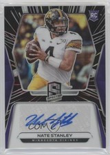 2020 Panini Spectra Rookie Auto Hyper Prizm 5/99 Nate Stanley #20 Auto 0p5