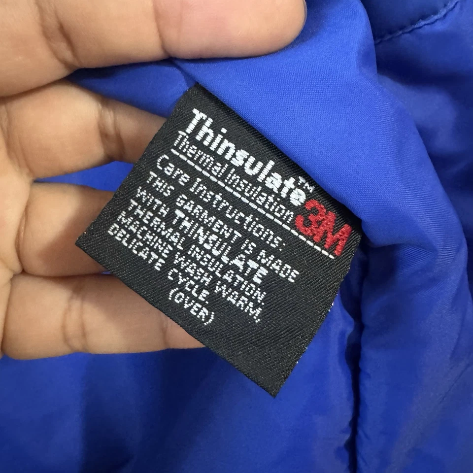 Vintage LL Bean Men’s Thinsulate 3M Jacket Bomber Baggy USA Made XL TALL Black - Image 4 of 4