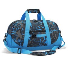 Kids Carry-On Duffel Bag - Overnight Travel, School Gym Tote for Boys/Girls