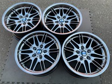 Set Of Ultra Rare Genuine Oem 18x89.5 Bmw E39 M5 Style 65 Rims In Showroom Cond