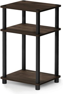 Small Chair Side End Table Skinny Slim For Bedside Nightstand Thin Narrow Short