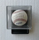 Dale Murphy Signed ROMLB Baseball w/ NL MVP 82 83 Beckett Witness BAS COA