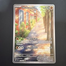 Sudowoodo 219/193 SV02 Paldea Evolved Illustration Rare Holo (EN)