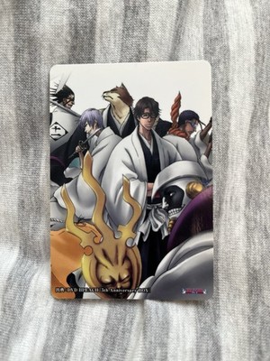 Bleach Clear Collection Card No. 342 Trading Aizen Gin Mayuri Kanpachi Komamura