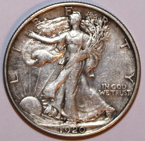 1920-P Walking Liberty Half Dollar - AU - #4280D