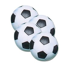 Fat Cat Foosball/Soccer Game Table Soccer Balls: 36 mm 4 Pack, White