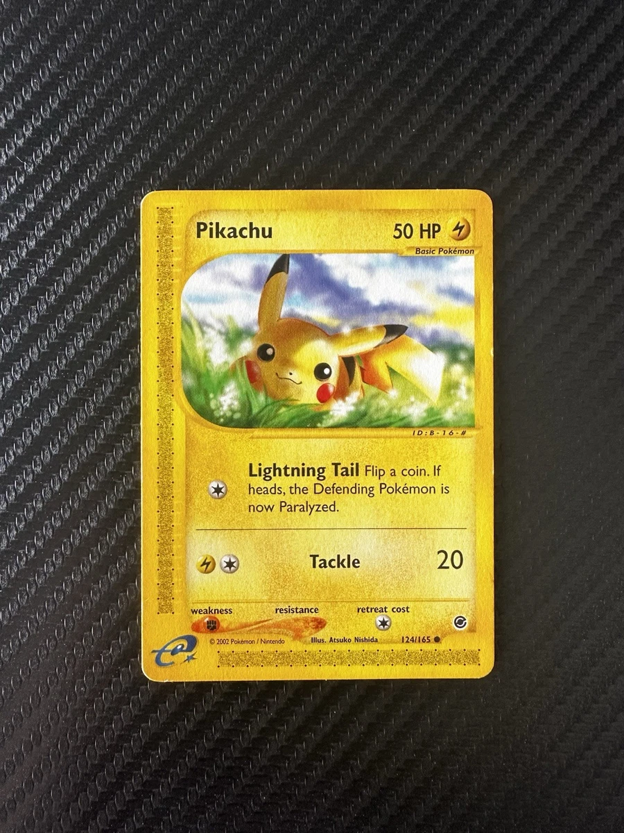 Pikachu Pokémon TCG Expedition Base Set Individual Collectible