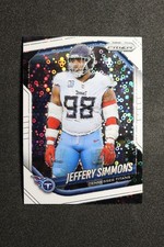 2025 Panini Prizm #268 Jeffery Simmons White Disco