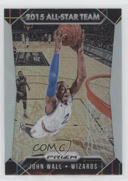 2015-16 Panini Prizm All-Star Team Silver Prizm John Wall #354 8nl