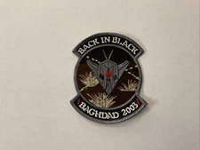 USAF F-117A Stealth Fighter Baghdad 2003 patch New