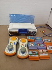 Vtech V.Smile V-Motion Learning Console with 8 Games  2 Controllers UnTested