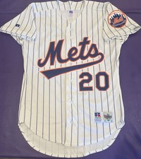 Authentic New York Mets Ryan Thompson 1994 On Field Pro Cut Russell Jersey 40