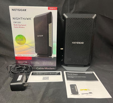 NETGEAR Nighthawk CM1200-100NAS DOCSIS 3.1 Cable Modem TESTED IN BOX